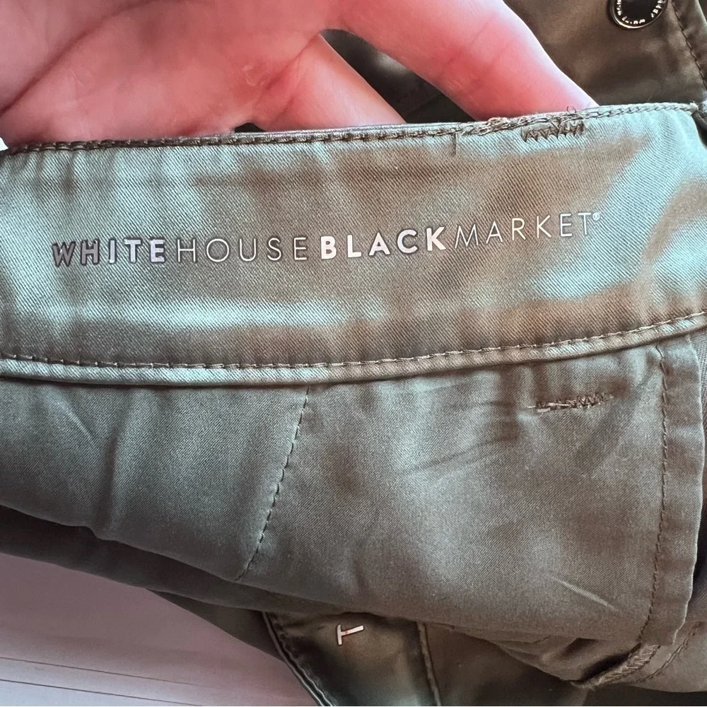 White House black Market women cargo pants Size: 10 Color: Olive Green